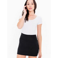 Ladies' American Apparel  Interlock Mini Skirt